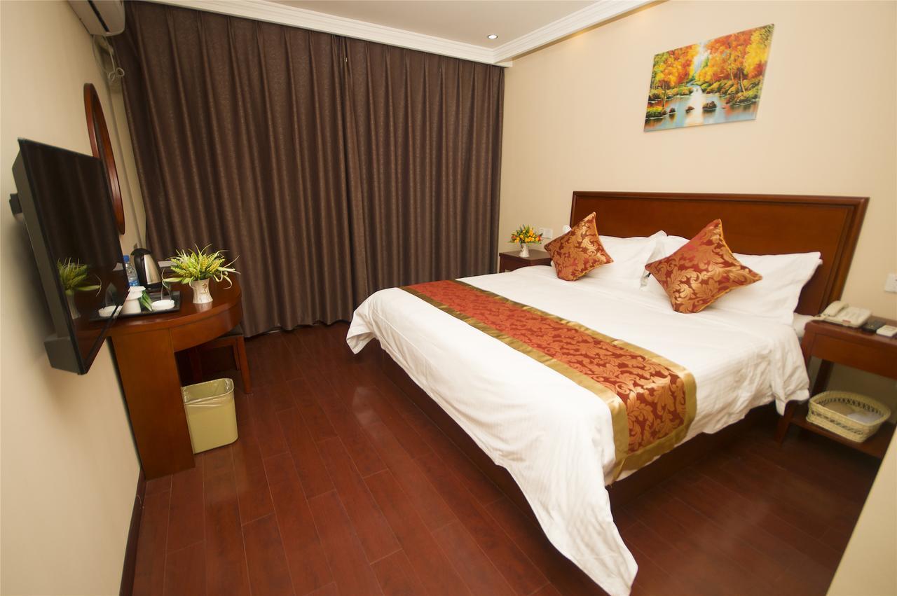 Greentree Inn Jiangxi Jindezhen People Square Jindin Business Hotel Jingdezhen Exterior foto